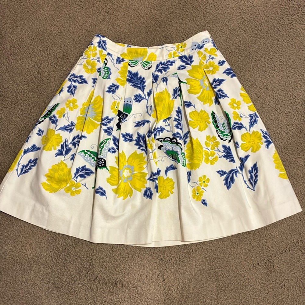 RSVP Talbots Pleated Butterfly Skirt Size 4P